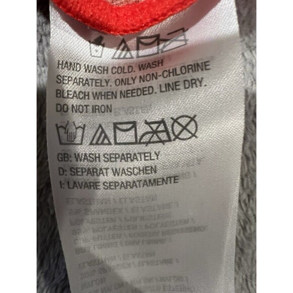 Denim & Co. Beach Twist V-Neck One-Piece with Ruching Red Plus Size 16 - Picture 6 of 7